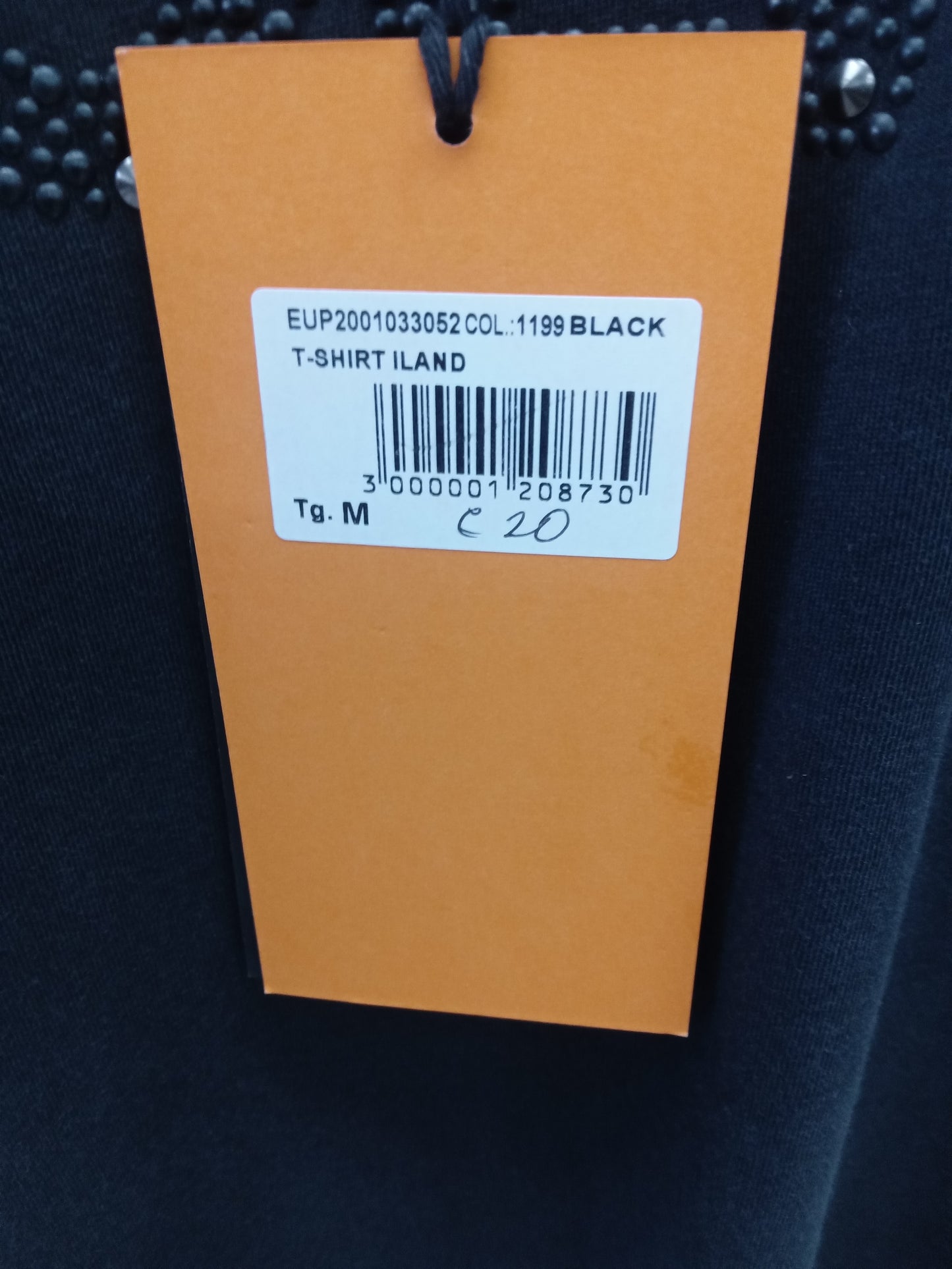 T shirt Iland black Evolver