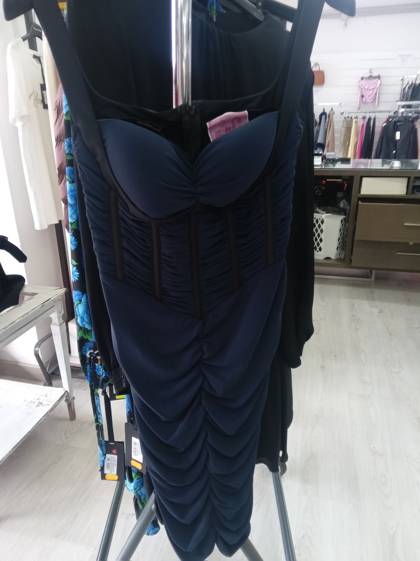 Pinko Radiant abito blu/nero