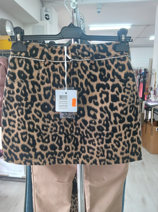 Liu jo minigonna Glam animalier