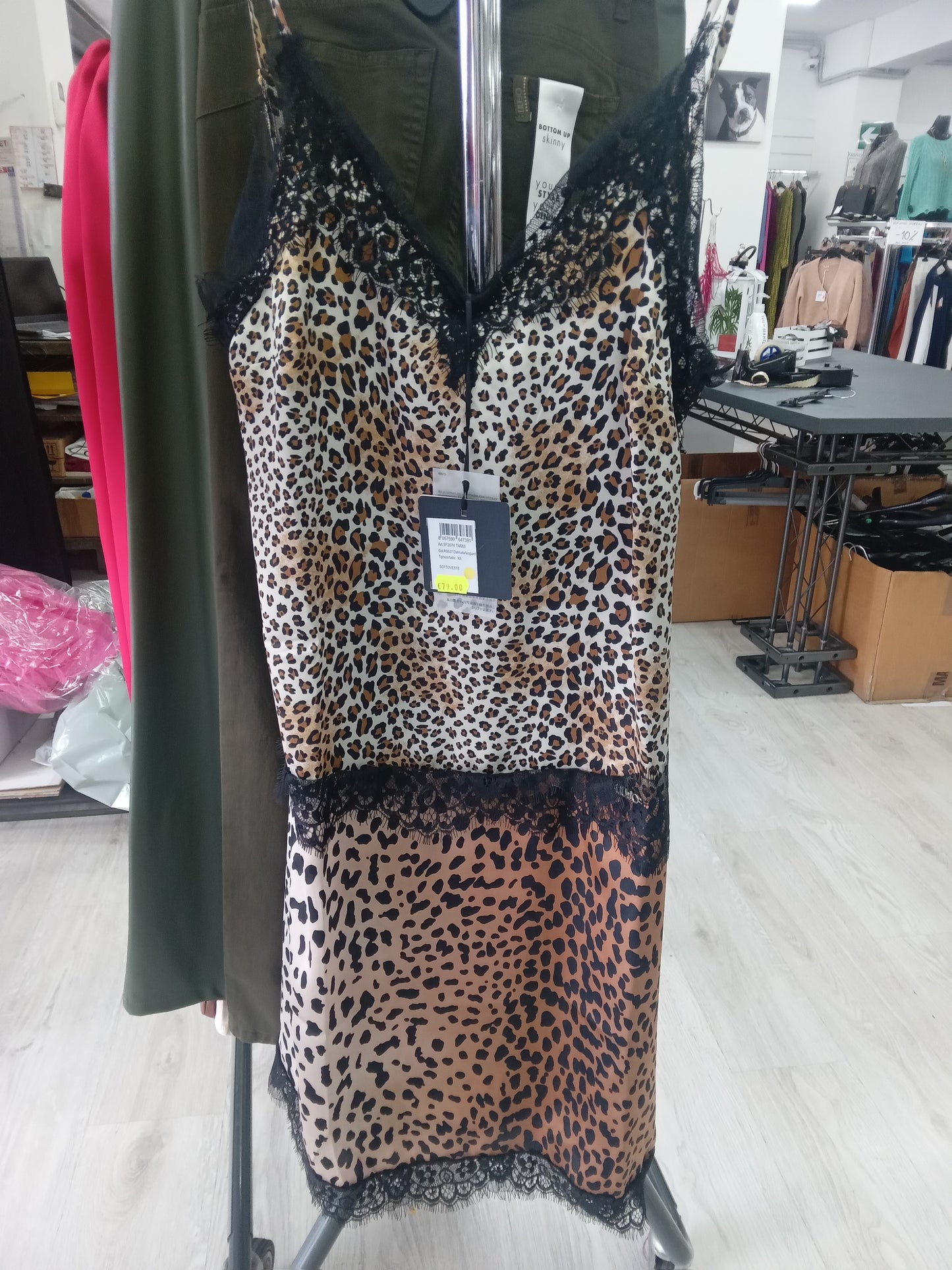 Liu jo sottoveste dalmata/leopardo