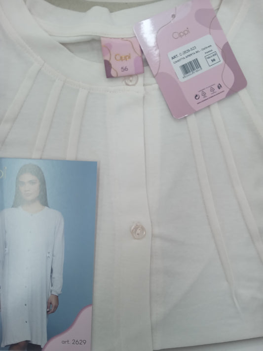 Camicia notte Cippi aperta Calibrata