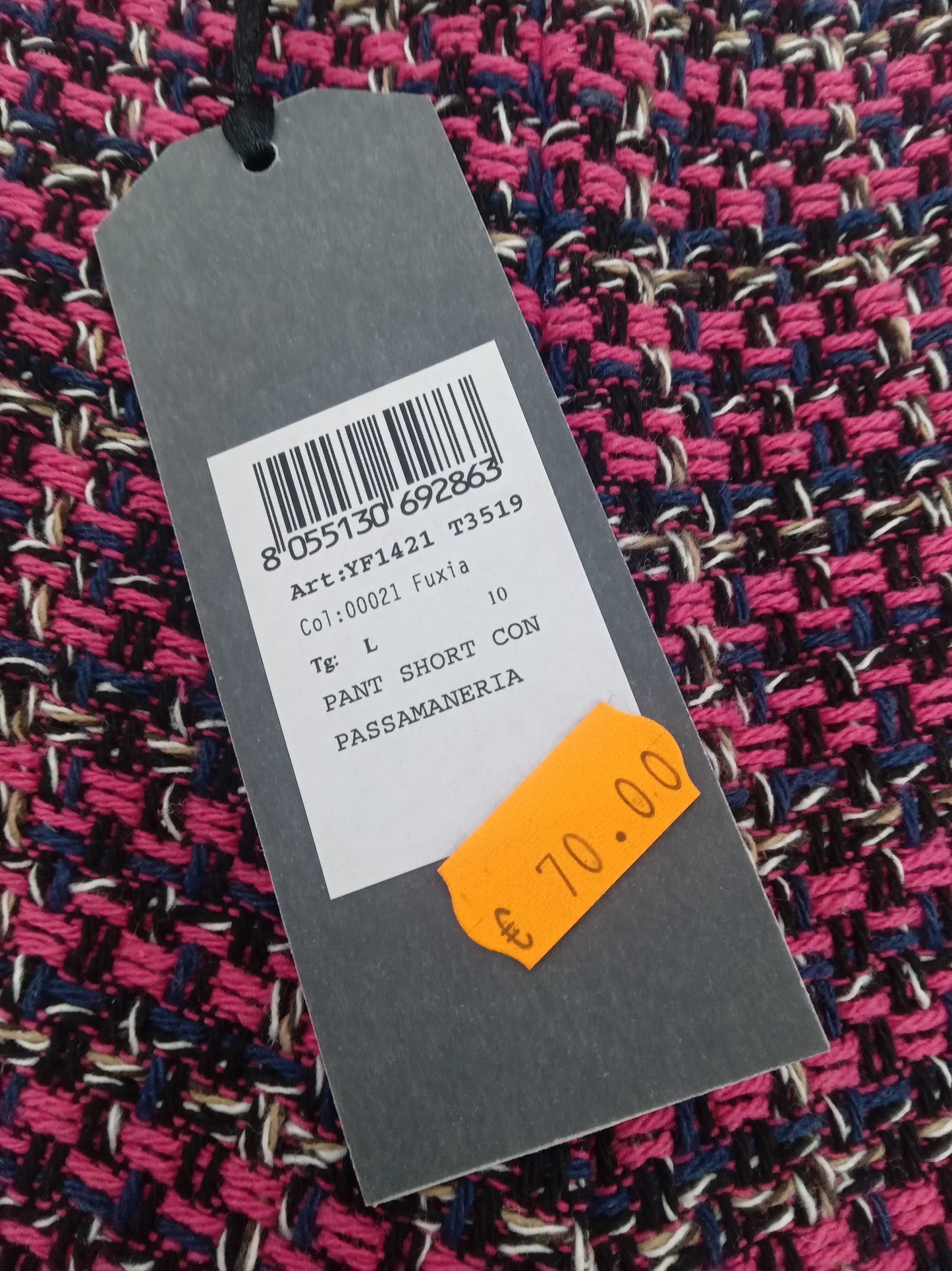 Liu jo pantaloncino fuxia chanel