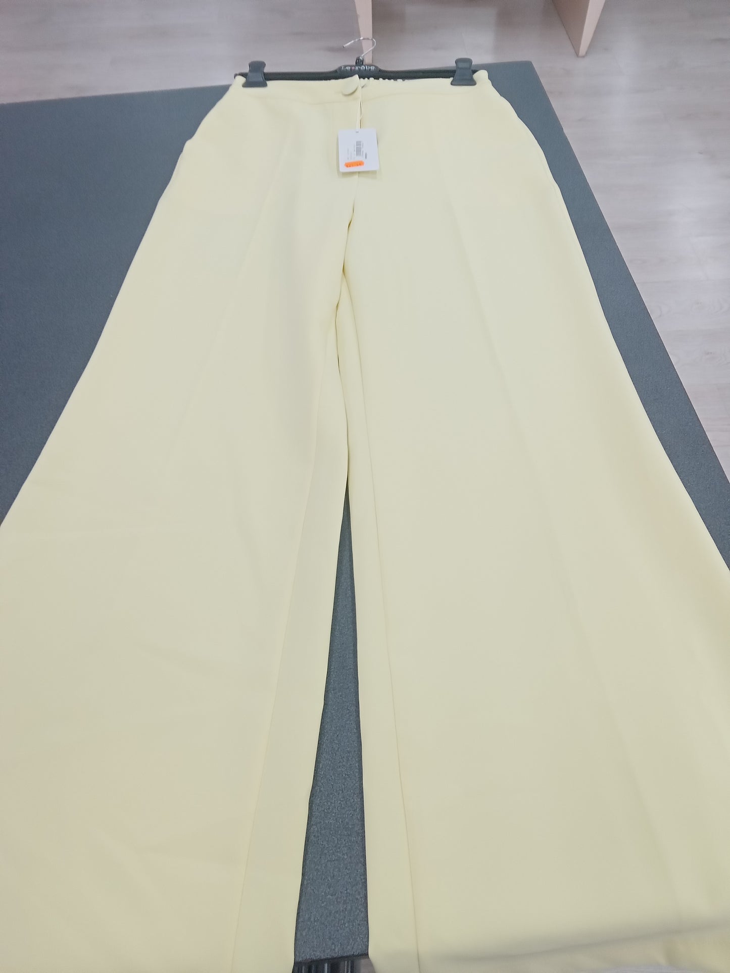 LE RÔBE pantalone palazzo giallo