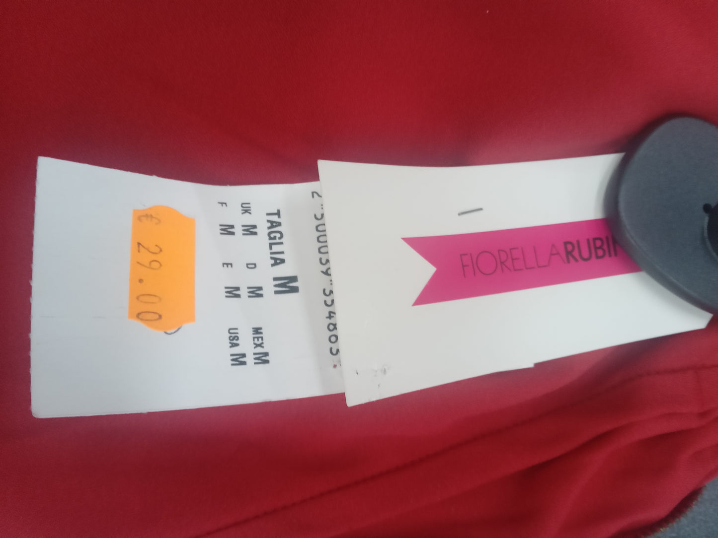 Pantalone rossi morbido lacci Fiorella Rubino
