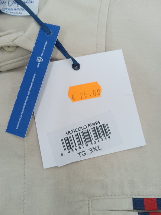 BLU VESPUCCI polo beige made in Italy