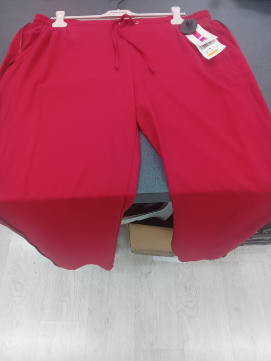 Pantalone rossi morbido lacci Fiorella Rubino
