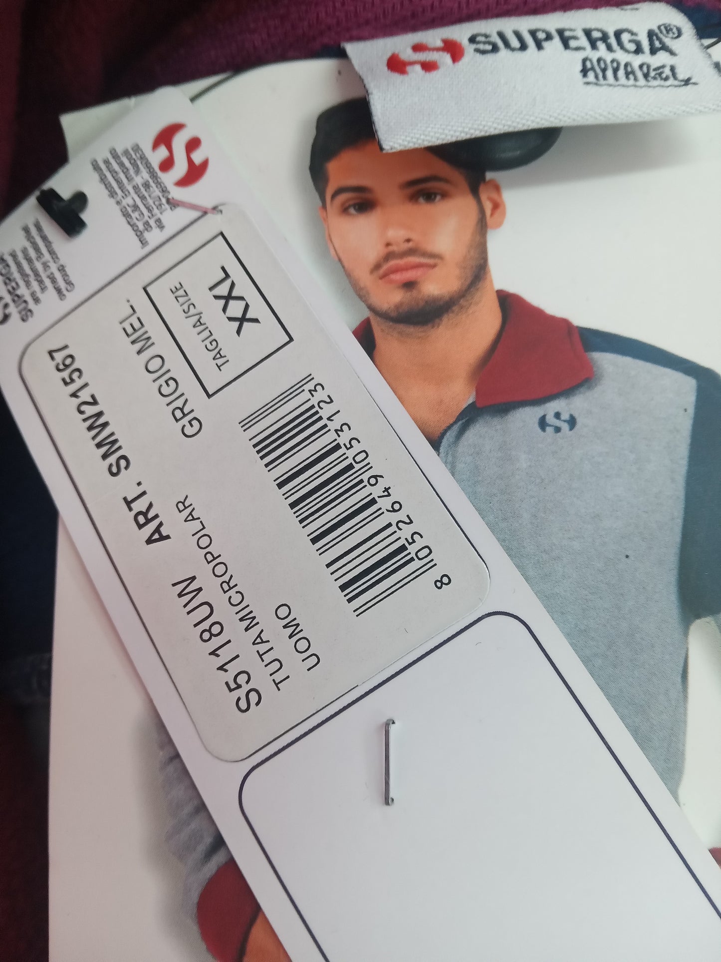 Tuta micropolar grigio mel KAPPA