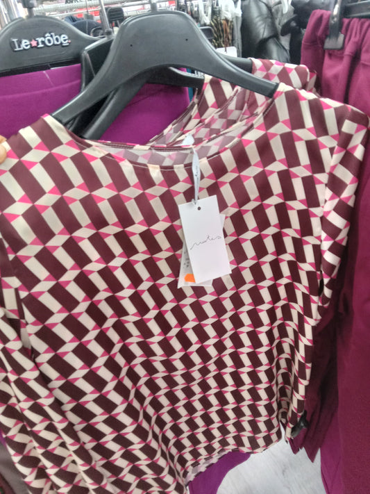 Blusa Motes geometrico