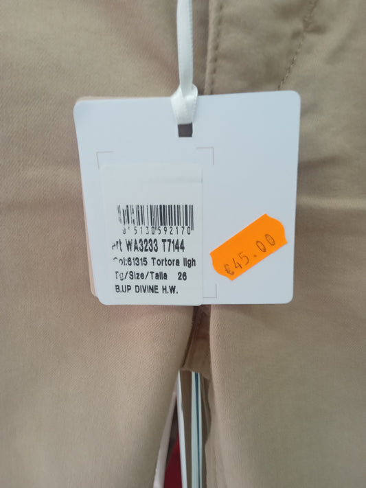 Liu jo pantalone skinny tortora light