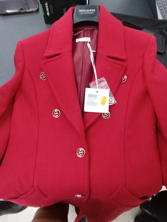 Cappotto rosso liujo