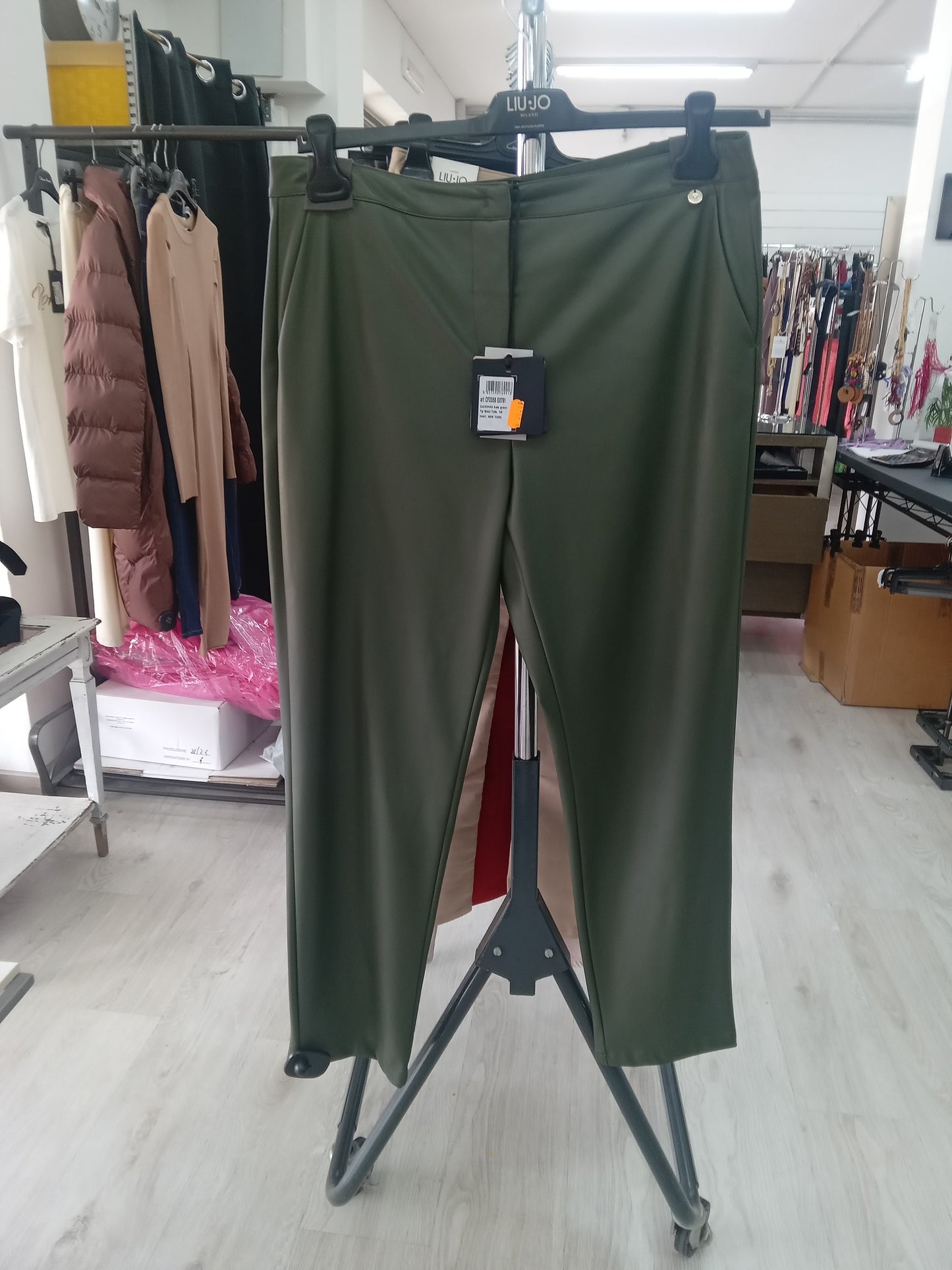 Liu jo pantalone ecopelle