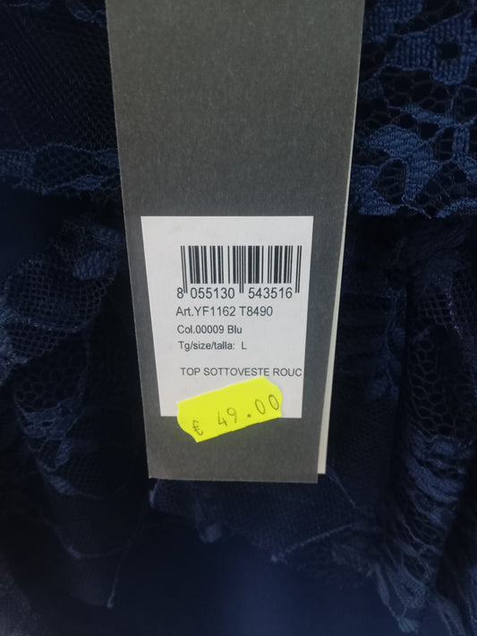 Liu jo top sottoveste blu