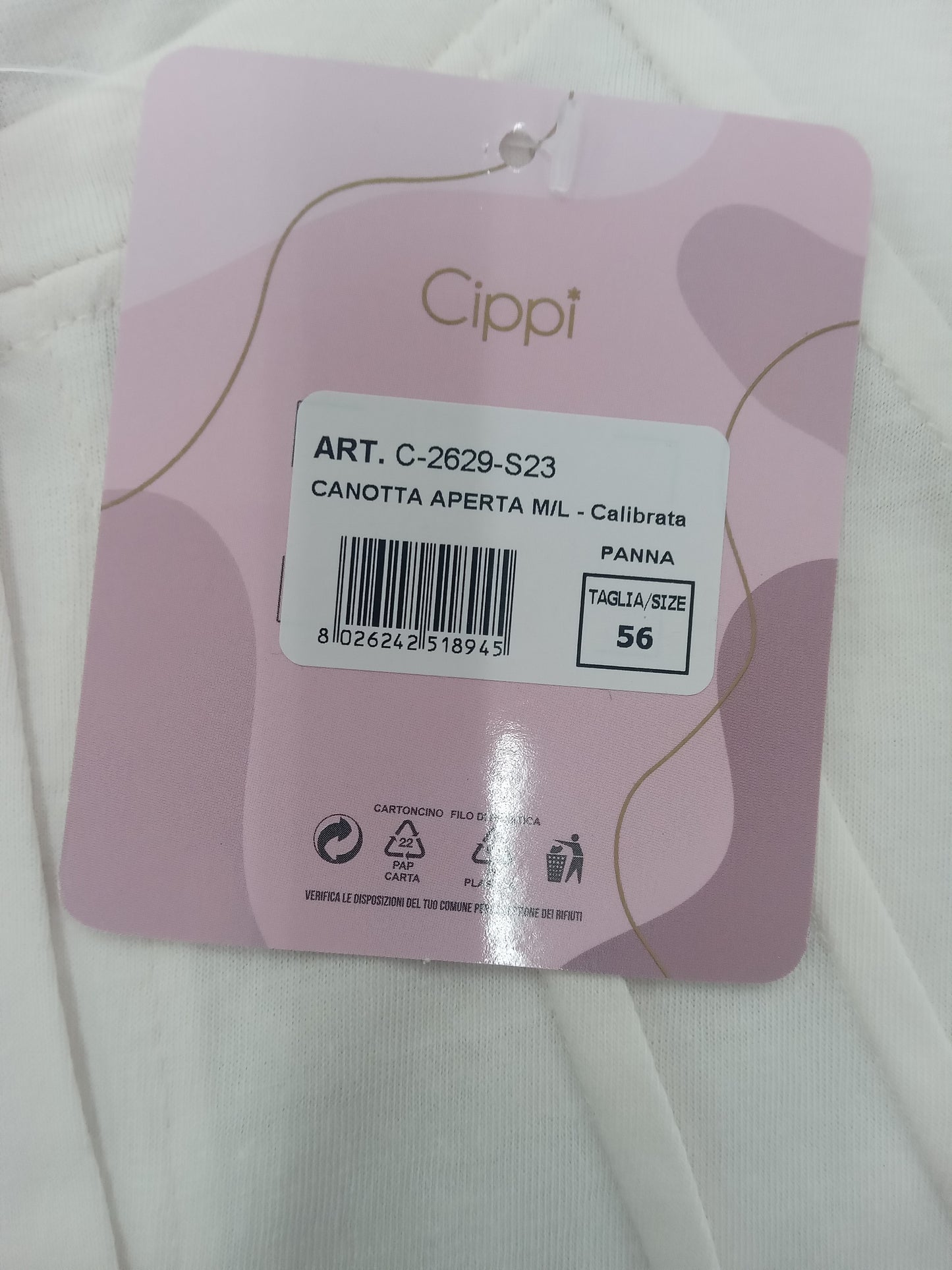 Camicia notte Cippi aperta Calibrata
