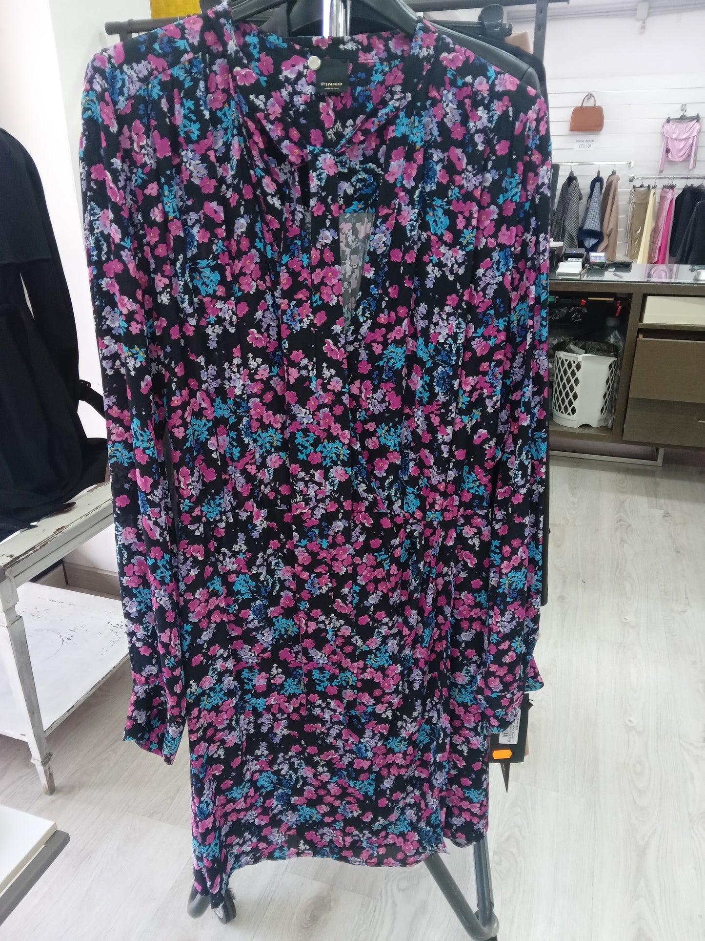 Pinko abito Blennio crepe floreale