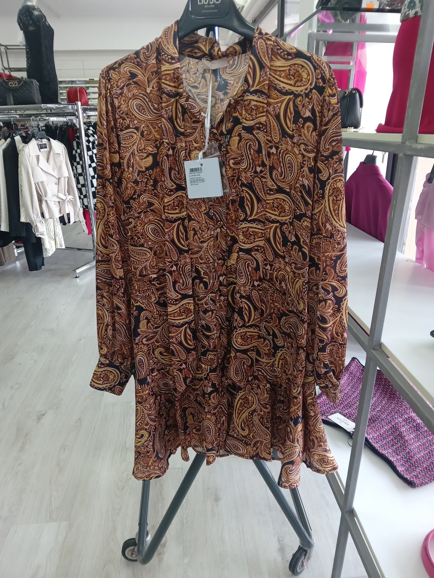 Liu Jo abito bottoni Arabic Glam