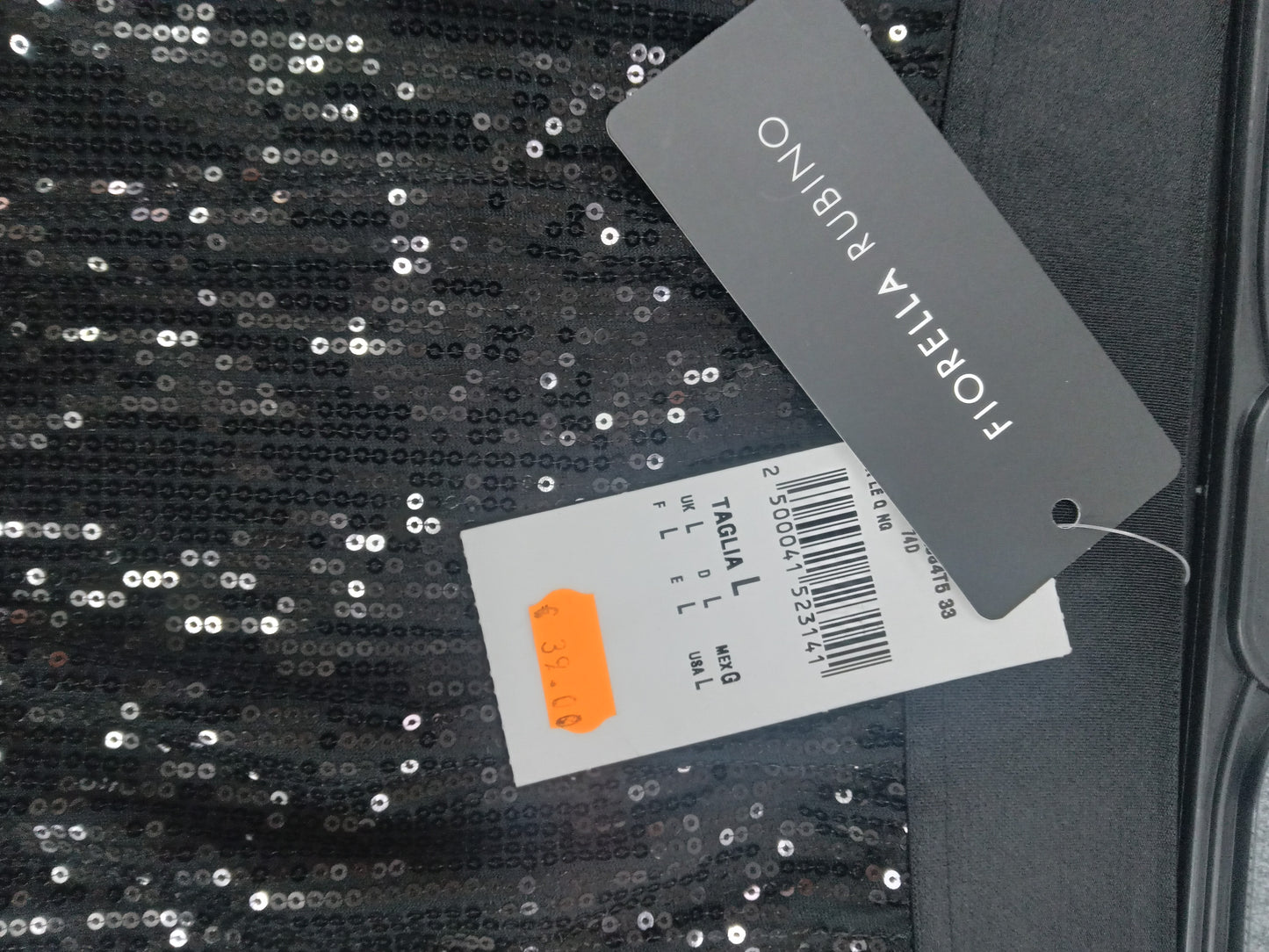Gonna Fiorella Rubino paillettes