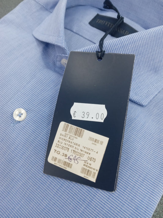 Camicia uomo TRUSSARDI microfantasia