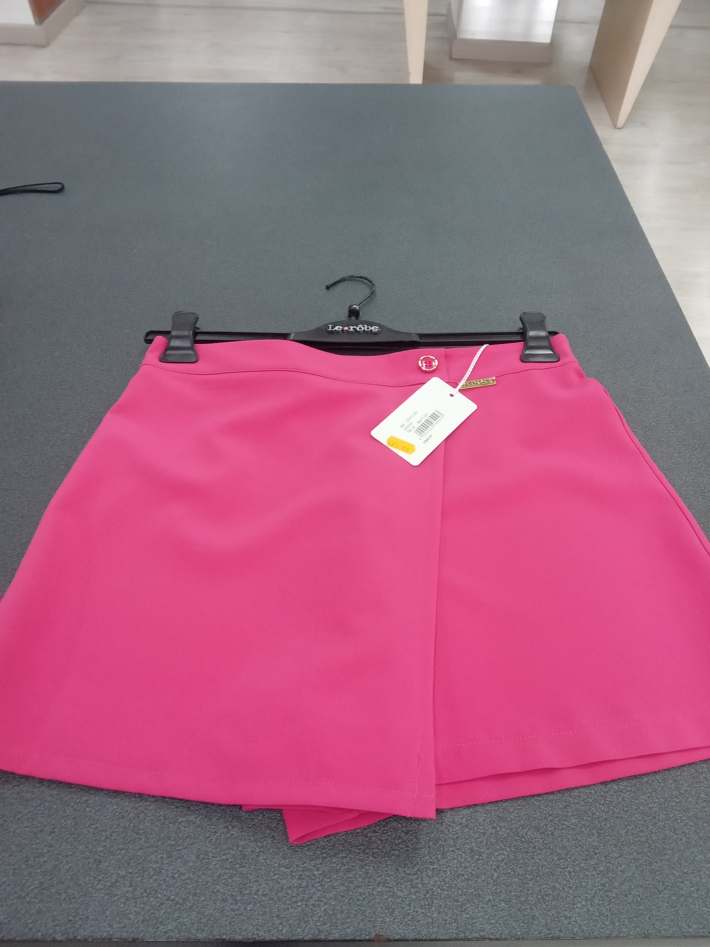 LE RÔBE minigonna pantaloncino fuxia