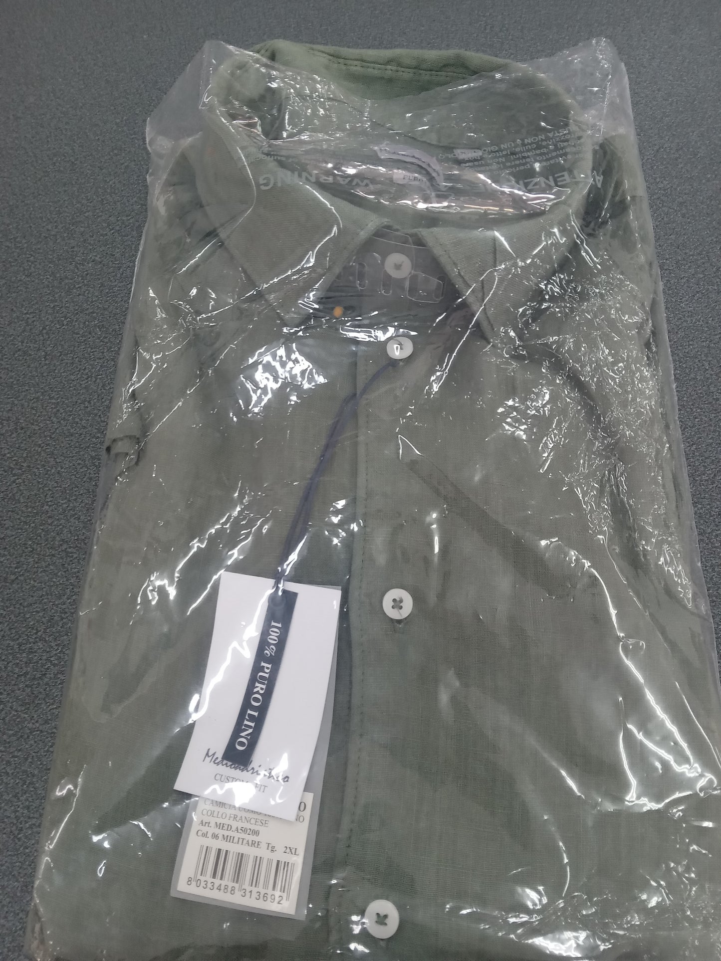 Camicia uomo MEDIOADRIATICO v. Militare