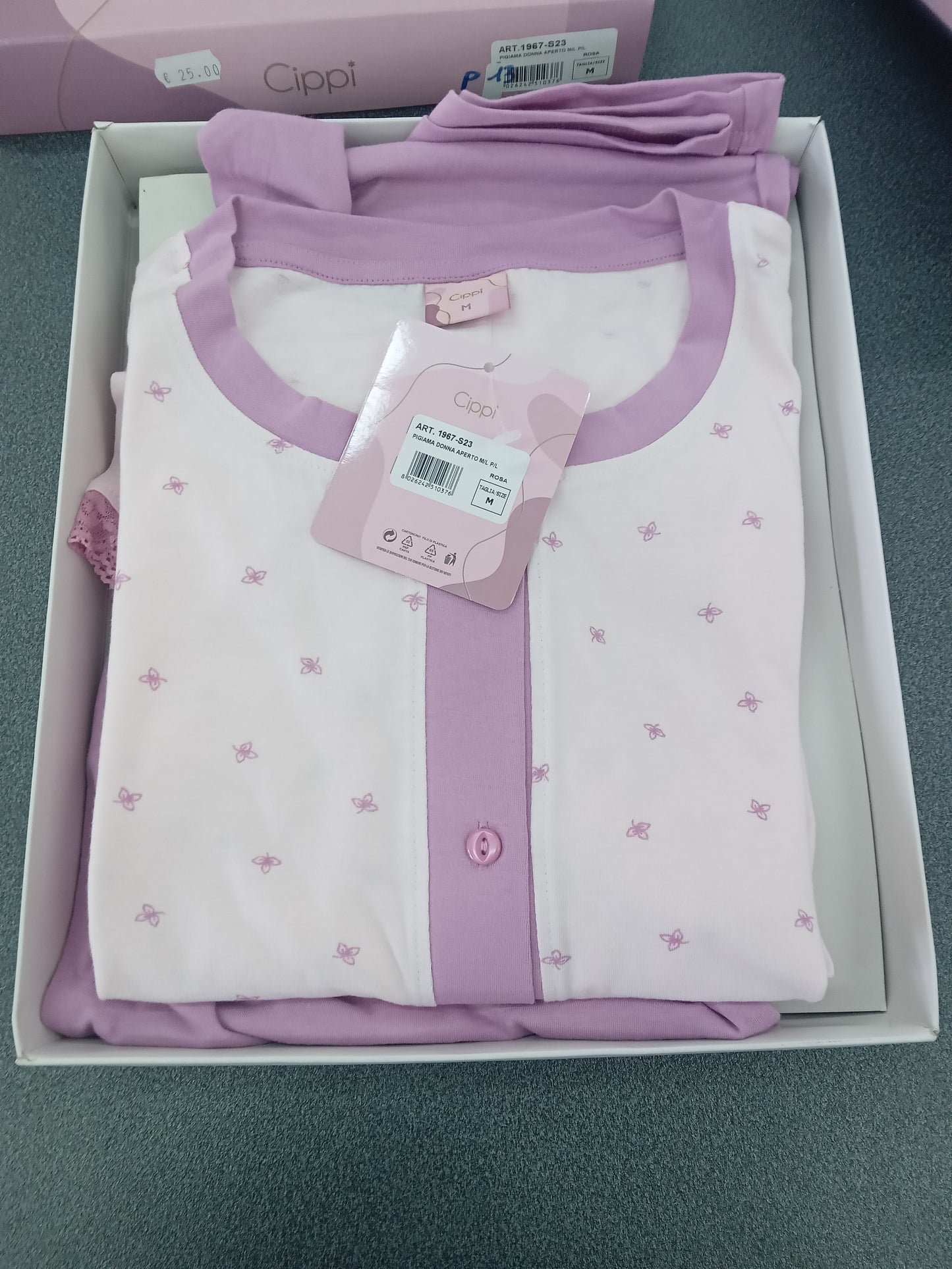 Pigiama donna aperto m/l p/l CIPPI