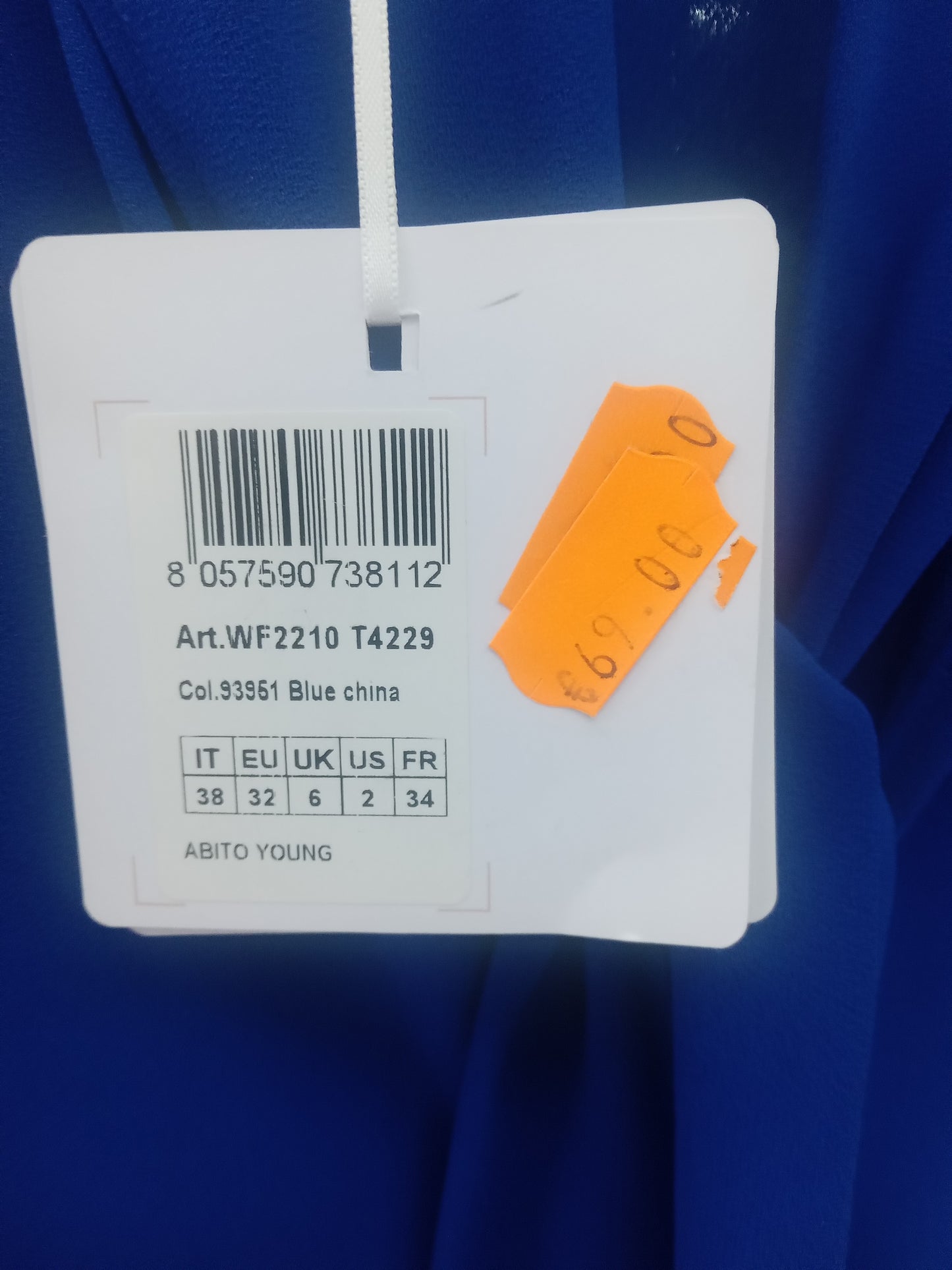 Liu jo abito youbg blu china