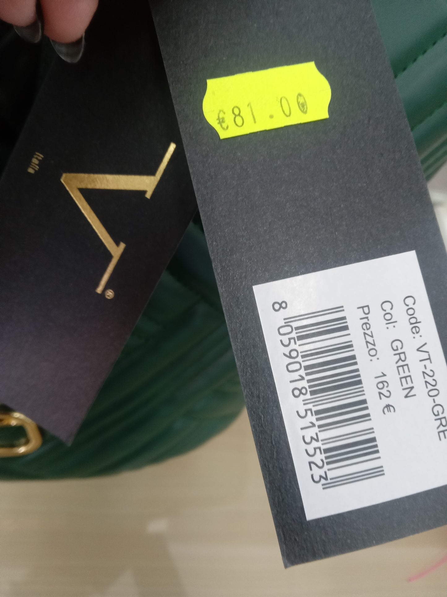 Borsa V Italia green
