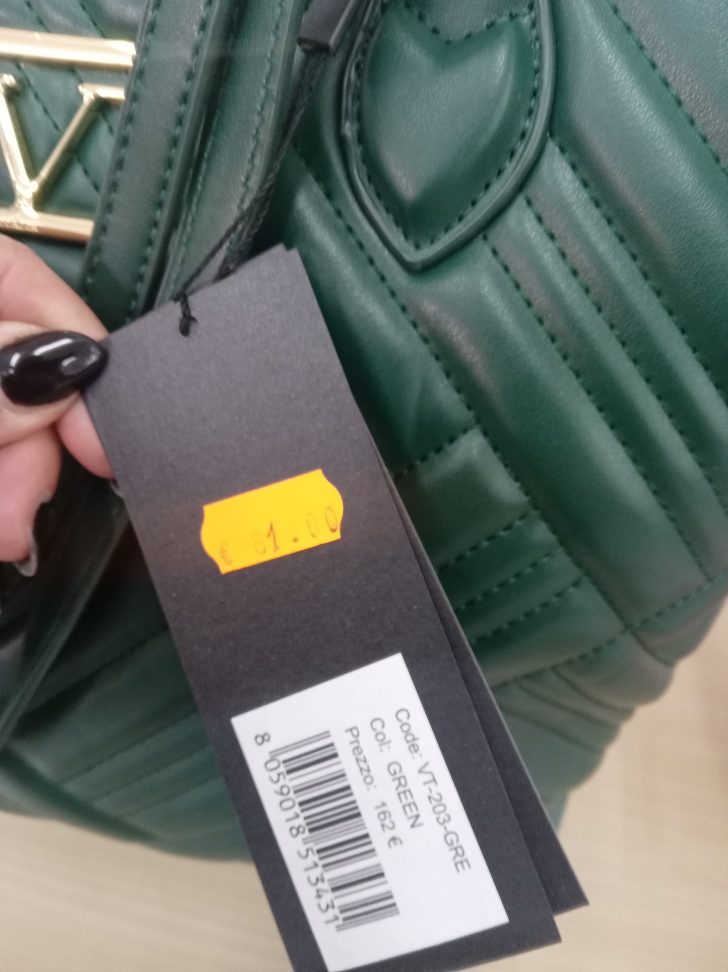 Borsa V Italia green