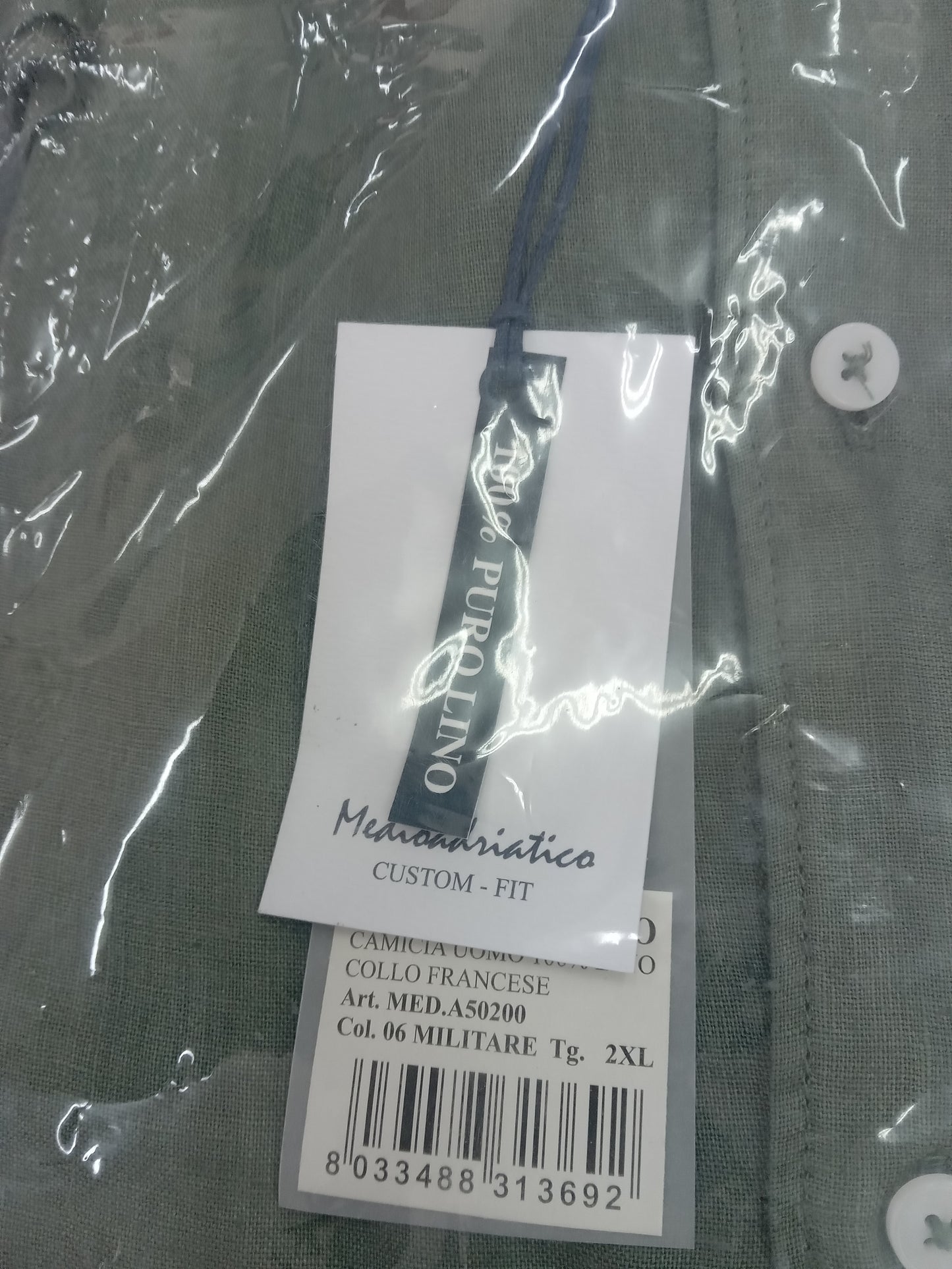 Camicia uomo MEDIOADRIATICO v. Militare