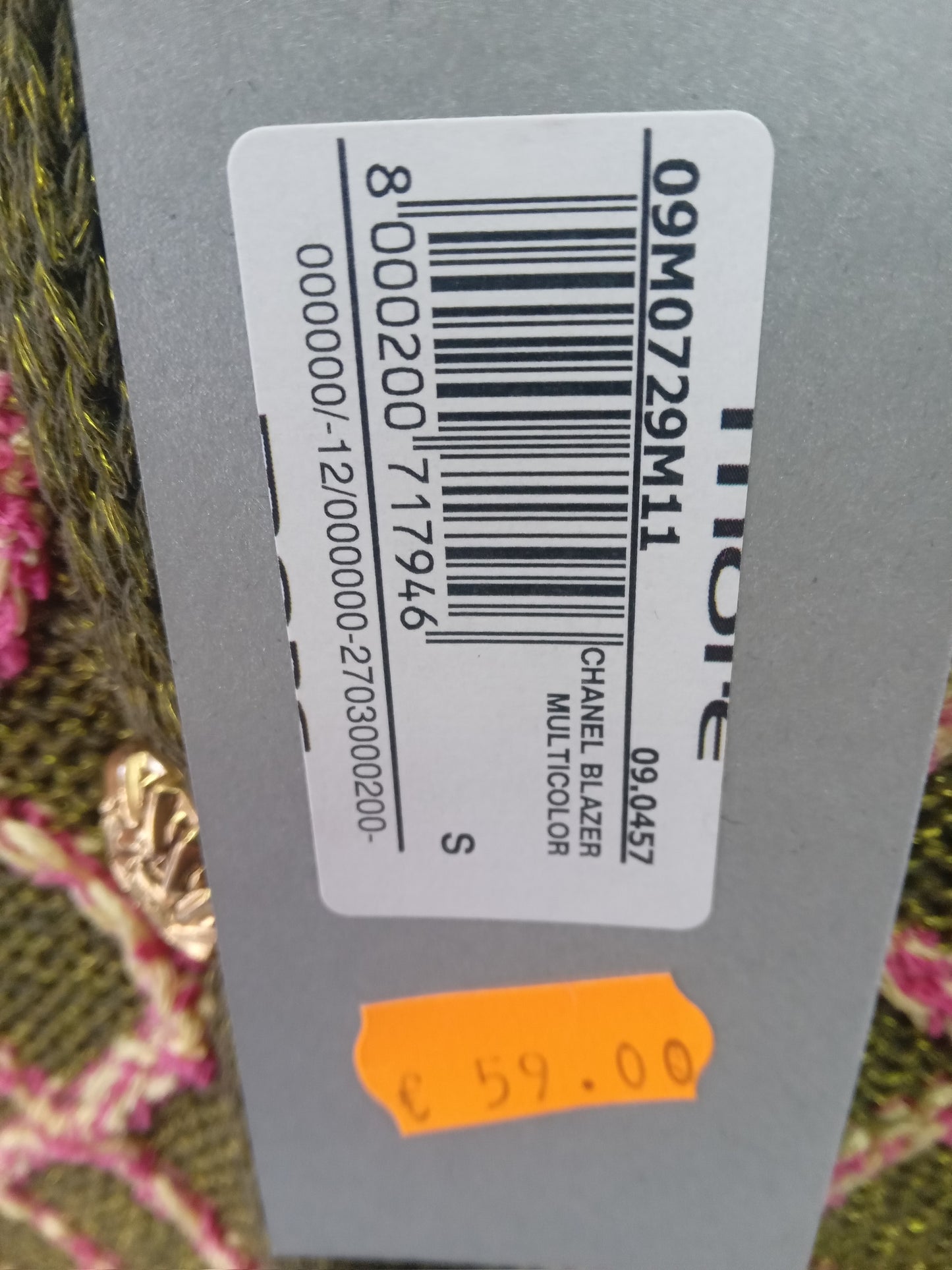 More chanel blazer multicolor