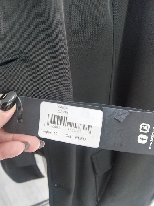 Cappotto Faag uomo nero