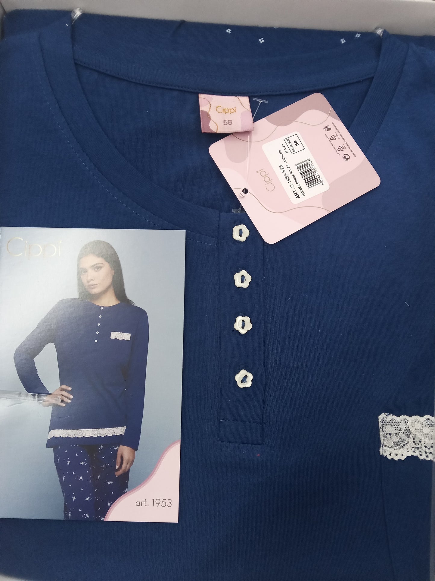 Pigiama Donna Cippi M/l P/L