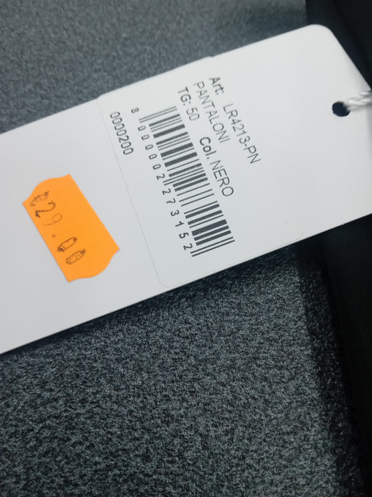LE RÔBE pantalone classico nero