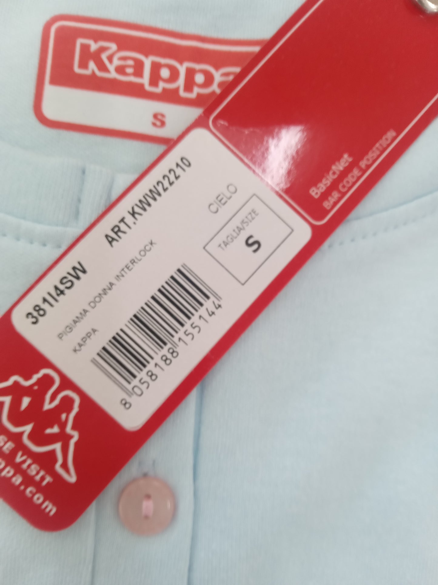 Pigiama  Kappa donna interlock cielo