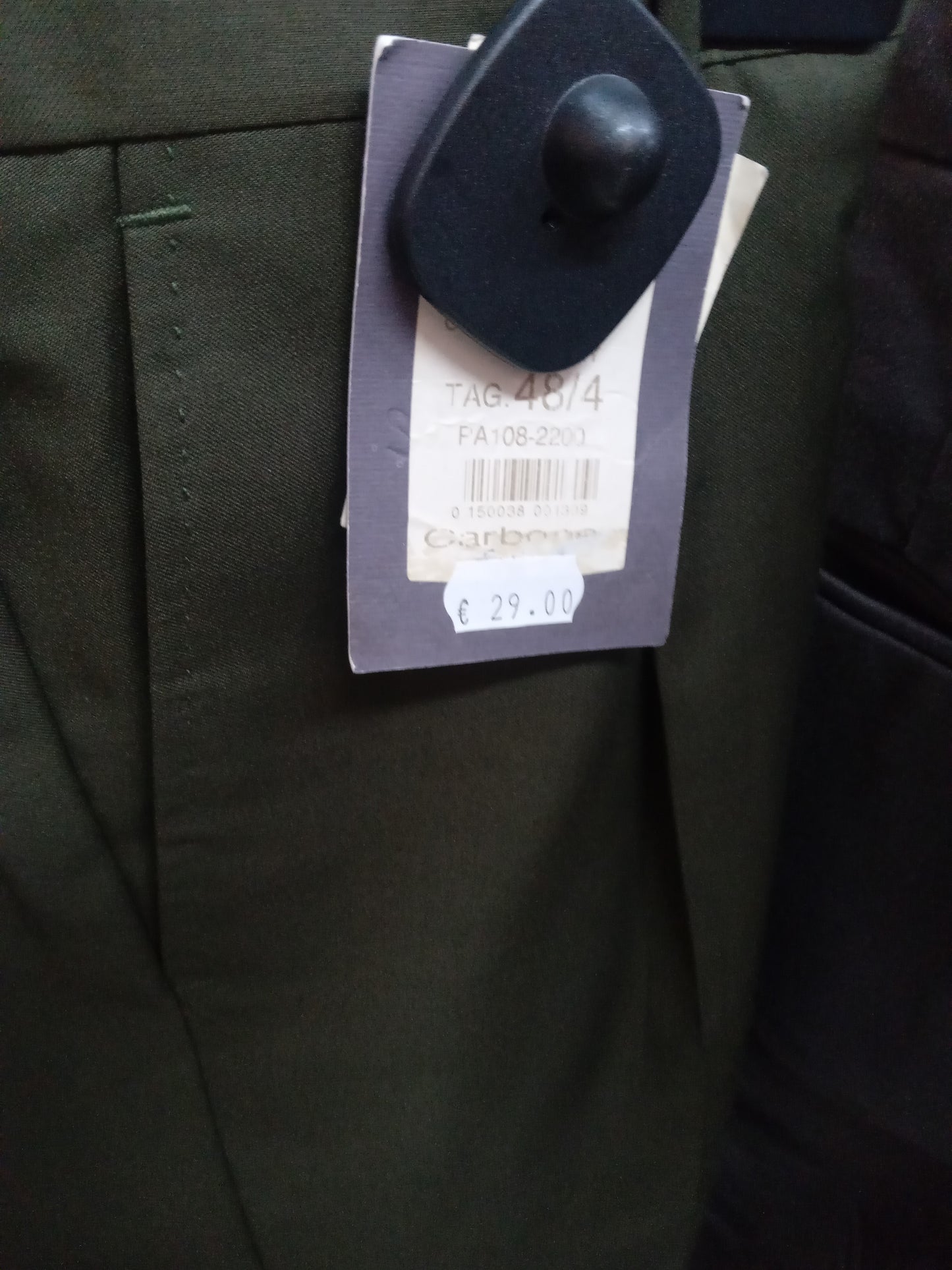 Pantalone uomo Carbone drop 4