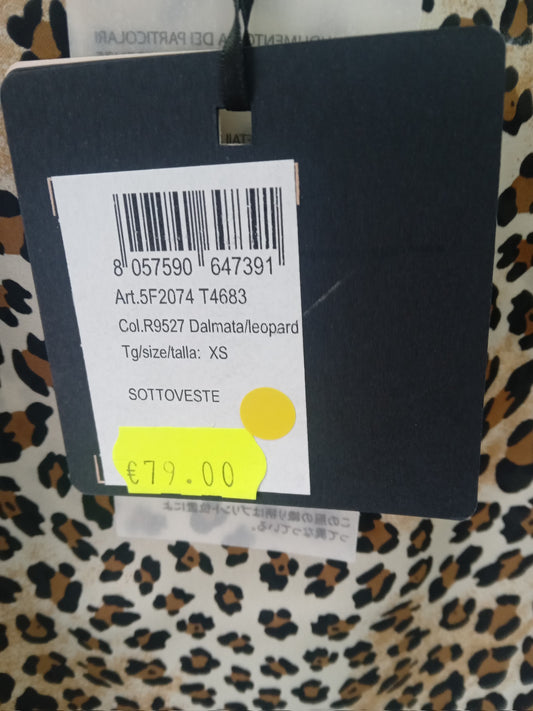 Liu jo sottoveste dalmata/leopardo