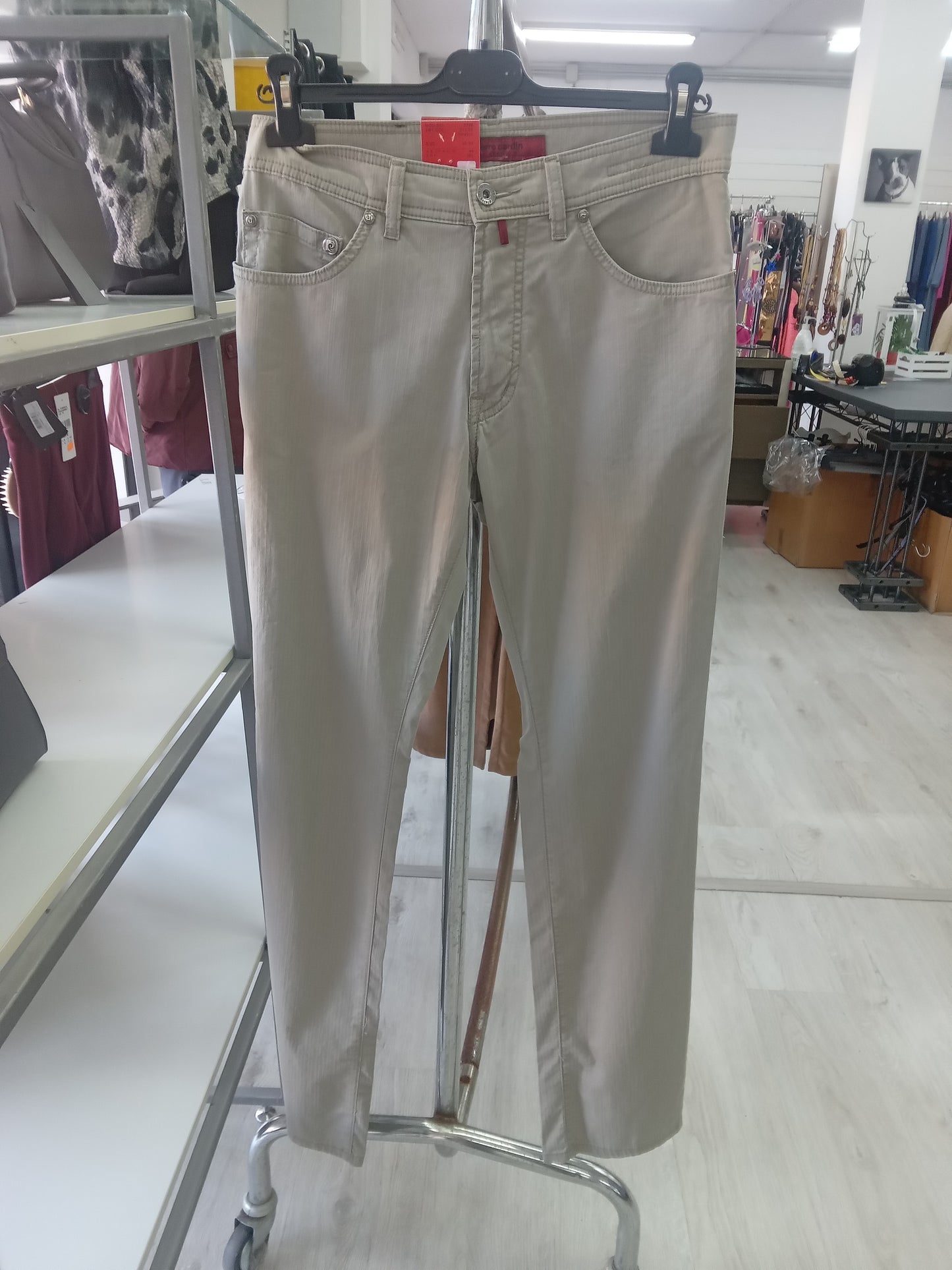 Pantalone uomo Pierre Cardin trama spigata