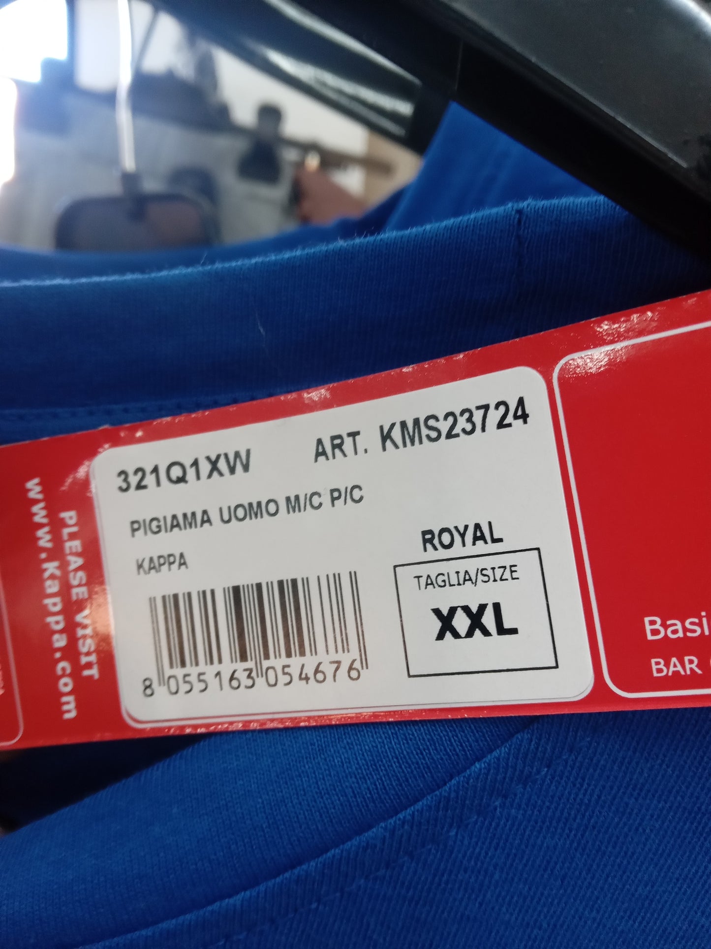 Pigiama  kappa Uomo M/M Royal