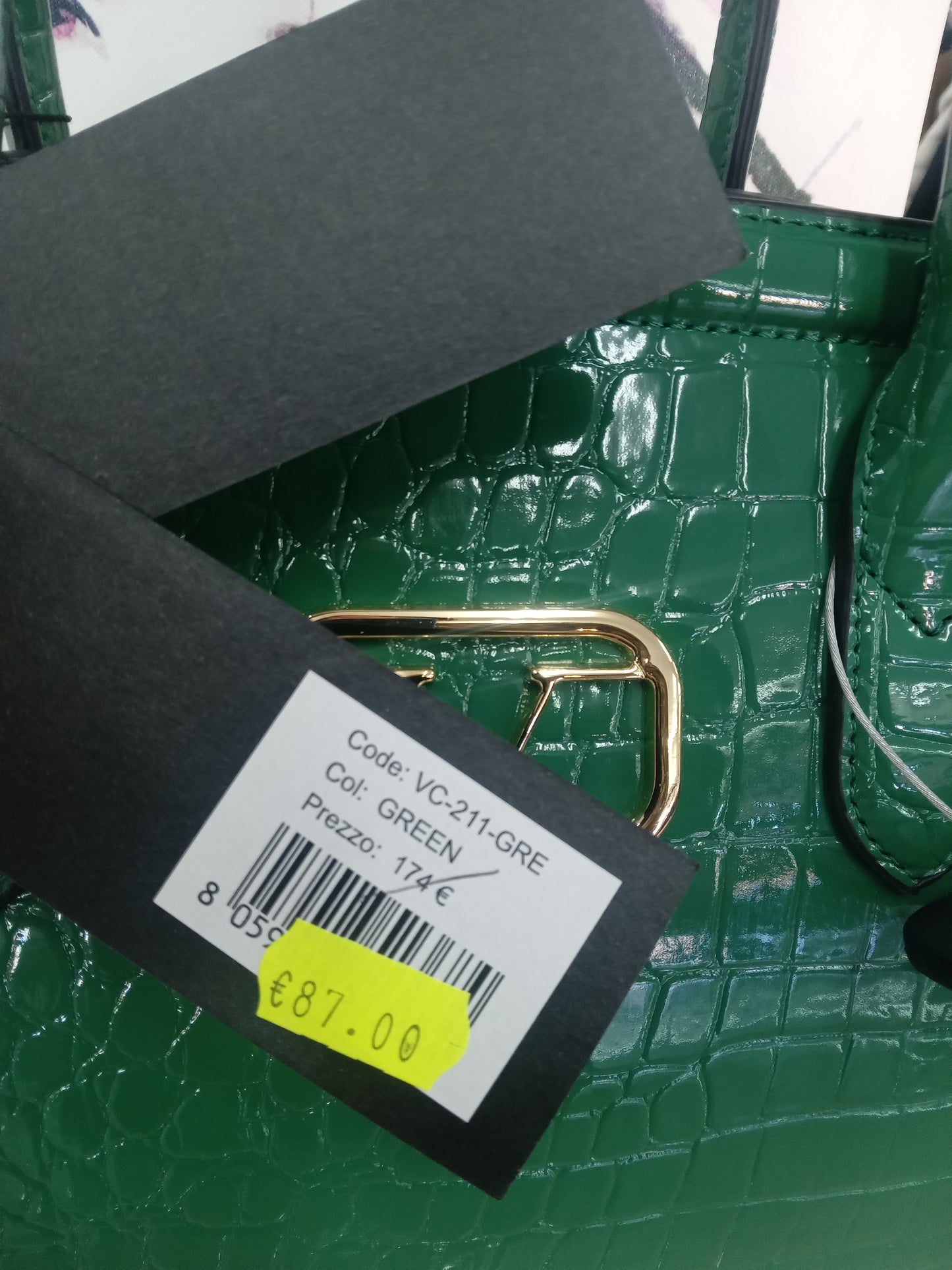 Borsa V Italia green