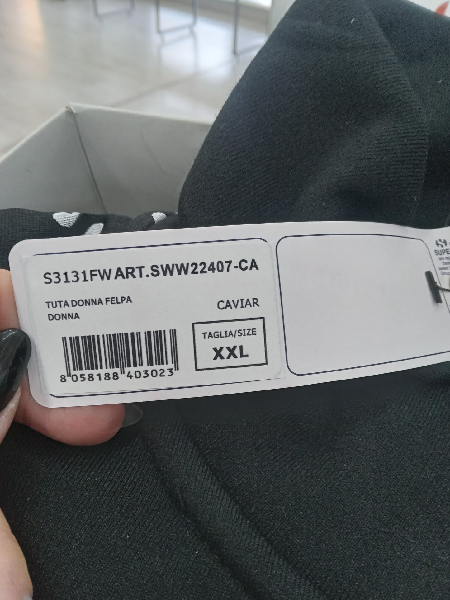 Tuta donna  Felpa Superga