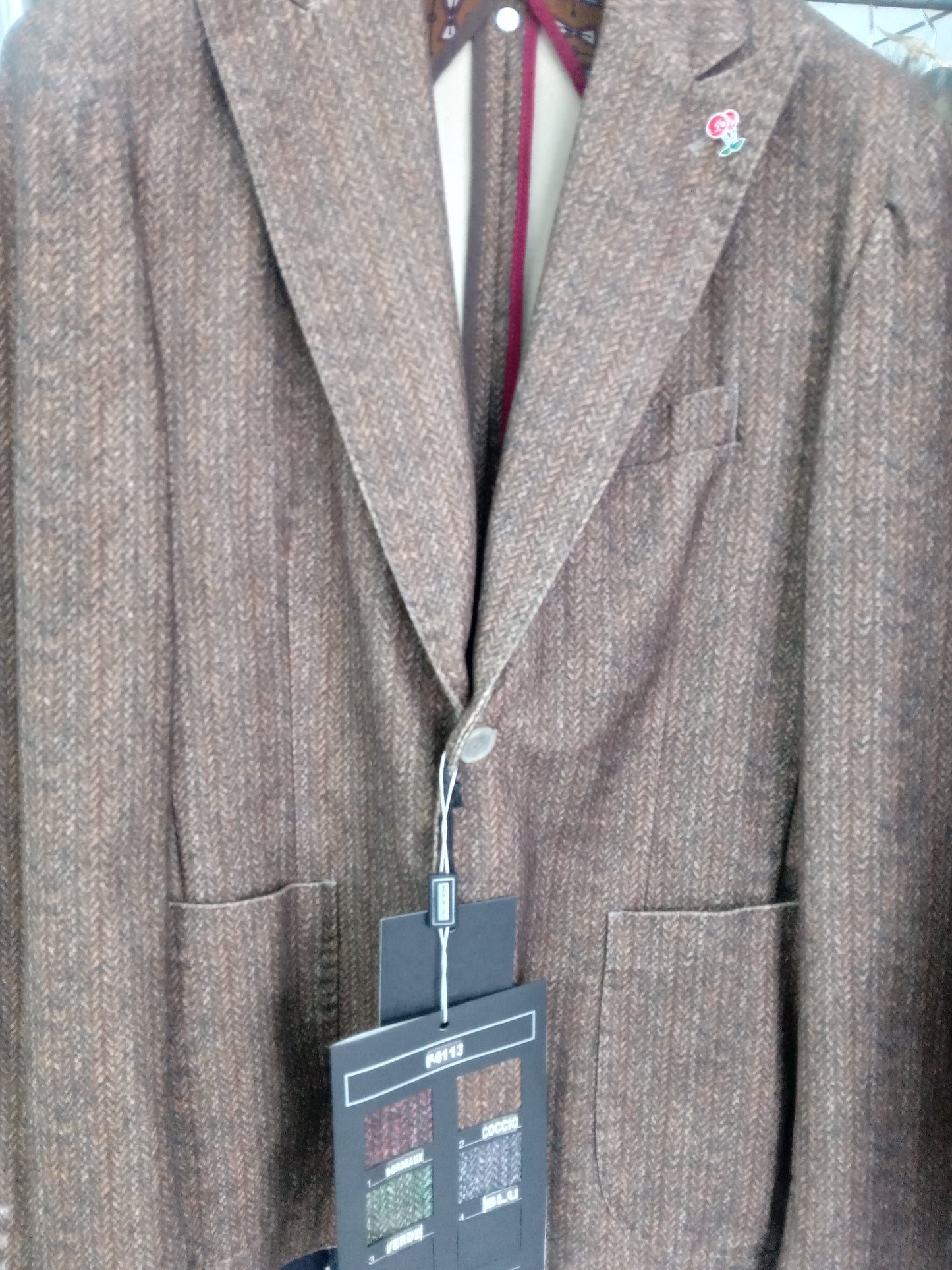 Giacca Faag uomo coccio