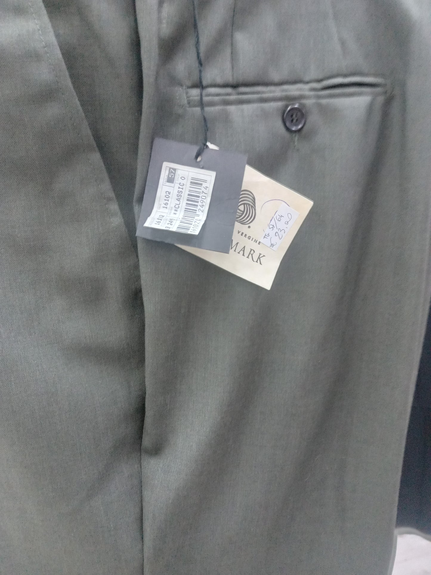 Pantalone calibrato lana