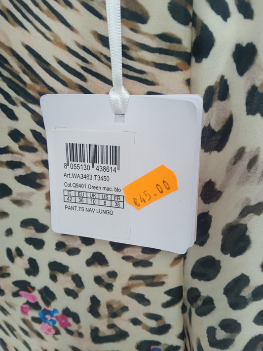 Liu jo pantalone largo maculato fiori