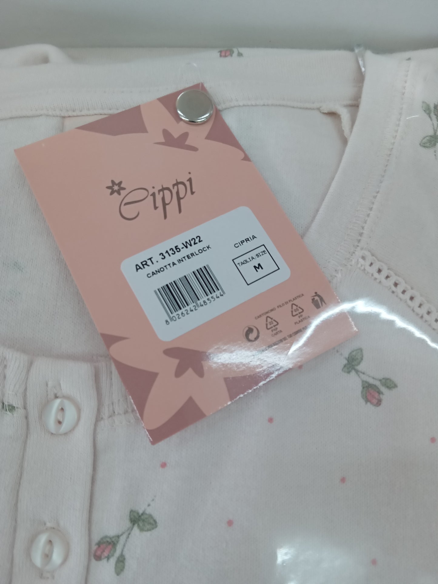 Camicia da notte interlock CIPPI