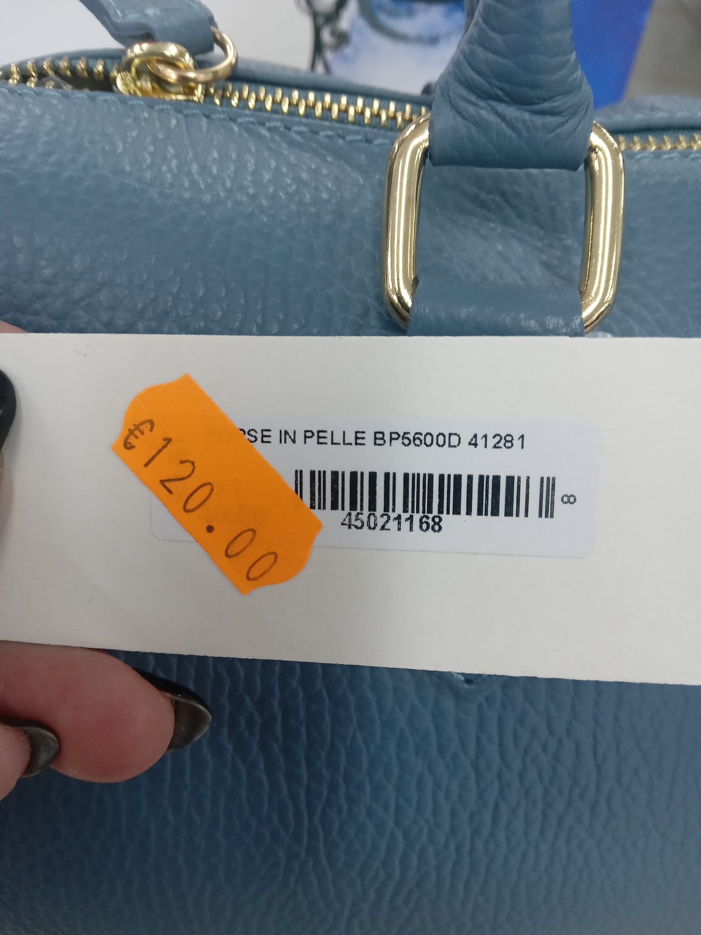 Bauletto pelle carta da zucchero