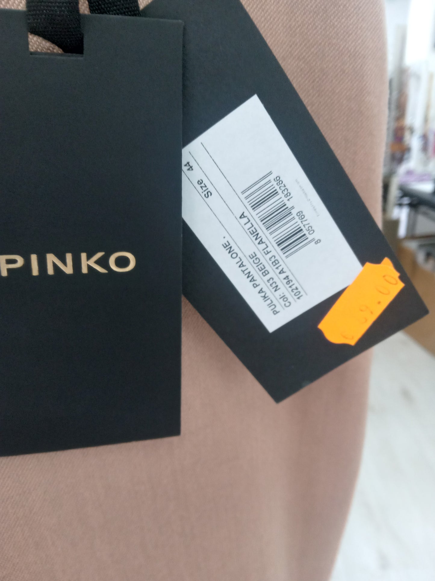 Pinko Pulka pantalone beige