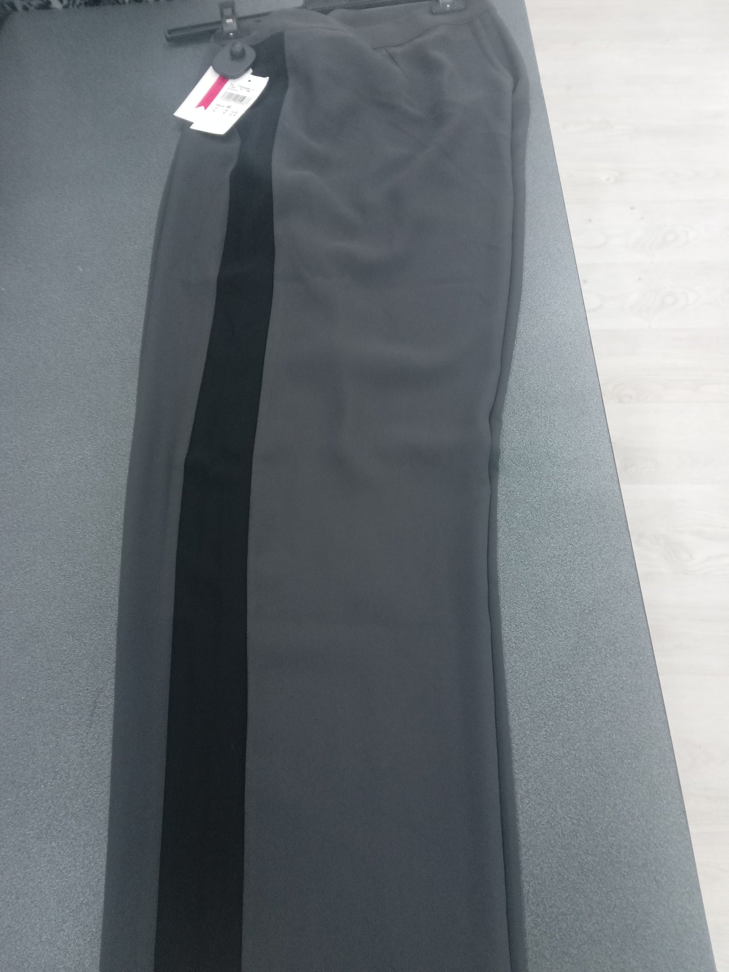 Pantalone grigio banda nera Fiorella Rubino