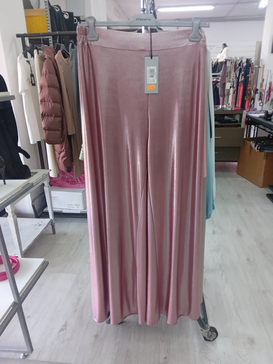 More pantalone ampio spalmato