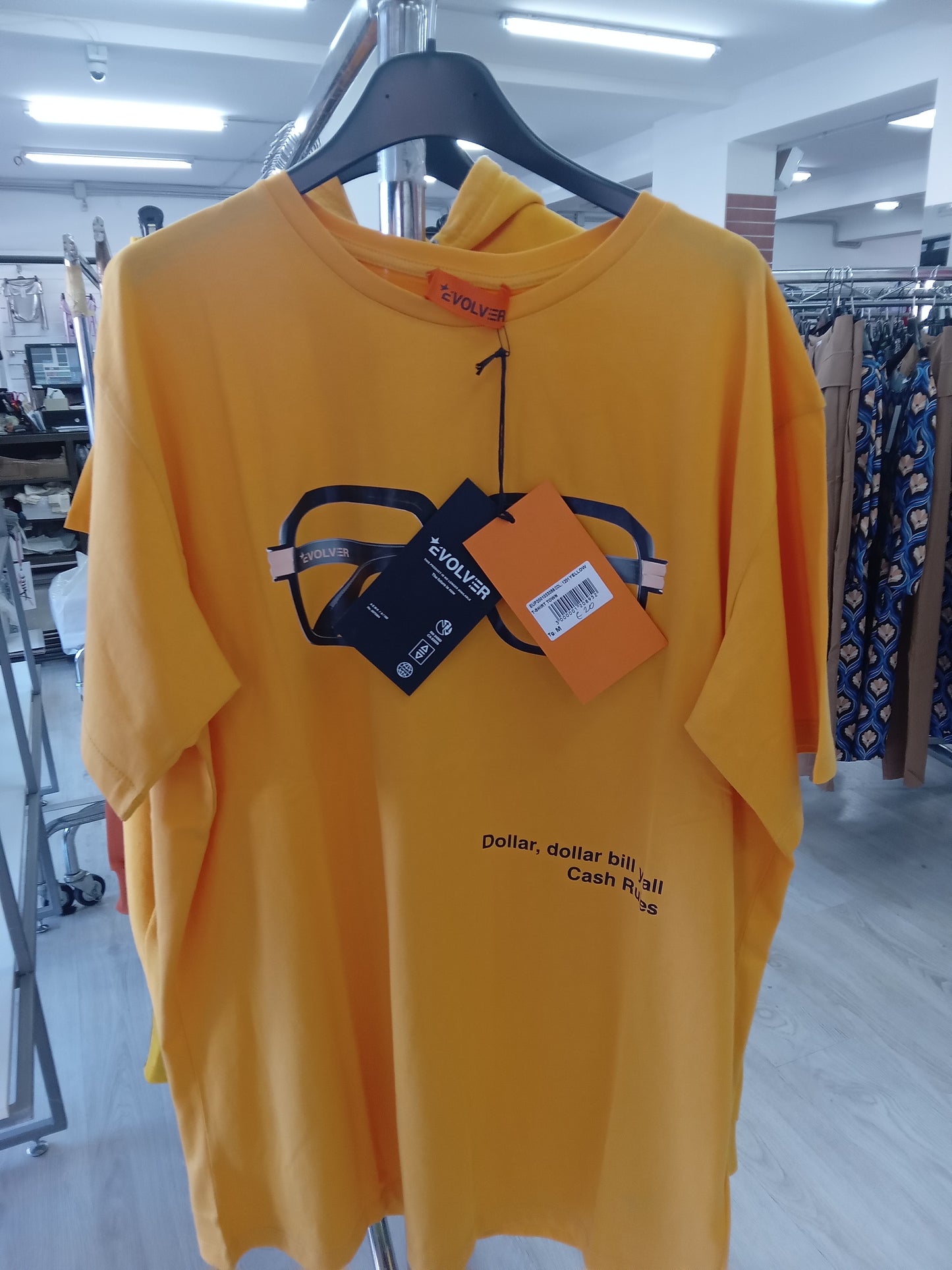 T shirt Town Evolver yellow