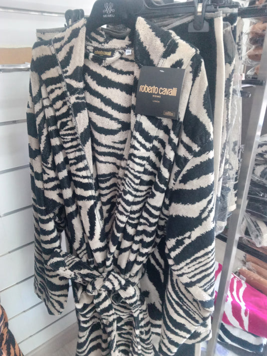 Cavalli accappatoio Zebra Beige