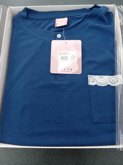 Pigiama donna m/l p/l navy CIPPI
